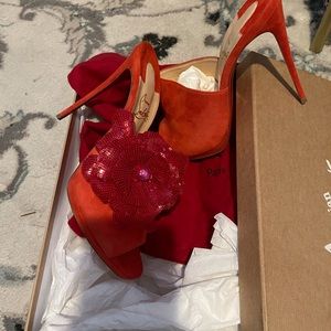 Red Submuline 120 Suede/Fleur Paulette